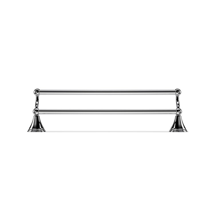 Croydex Westminster 51cm Wall Mounted Double Towel Rail & Reviews ...